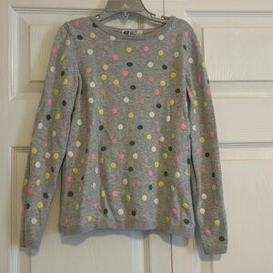 H&M Polka Dot Long Sleeve Top 8-10 Years Old